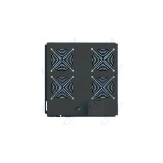   CANOVATE Ventilátoregység 4 ventilátorral, kapcsolóval állószekrényekhez termosztáttal