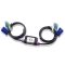 ATEN KVM Switch Easy KVM switch - 2PC PS/2 +kábelkészlet+audio