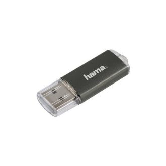   HAMA 90983, USB 2.0 Pendrive "Laeta" 16GB, 10 MB/sec., Szürke