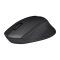 LOGITECH Egér - M330 Silent Plus Vezeték Nélküli Optikai, Fekete