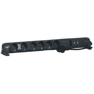 LEGRAND elosztó 6 DIN + 2 LAN + 2 TV 1,5m