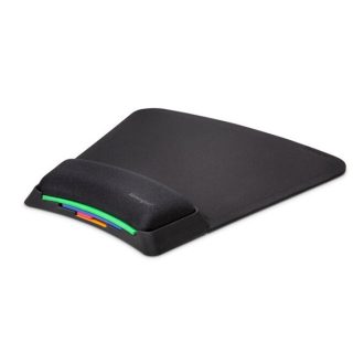   KENSINGTON Egérpad csuklótámasszal (SmartFit® Height Adjustable Mouse Pad with Wrist Support, Black)