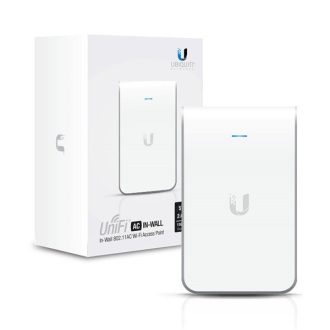   UBiQUiTi Wireless Access Point DualBand 3x1000Mbps, 1,167Gbps, Falra szerelhető, POE tápegység nélkül - UAP-AC-IW