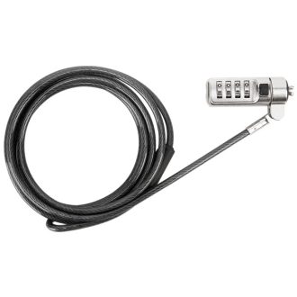   TARGUS Physical Lock / DEFCON™ Trapezoid Serialised Combination Cable Lock