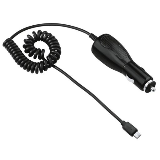 HAMA 173671, AUTÓS TÖLTŐ, MICRO USB, 1A, FEKETE