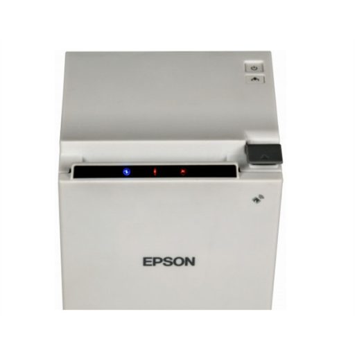 EPSON Blokknyomtató - TM-M30 (121B0) (200mm/s, 203dpi, 80mm, USB/LAN, fehér)