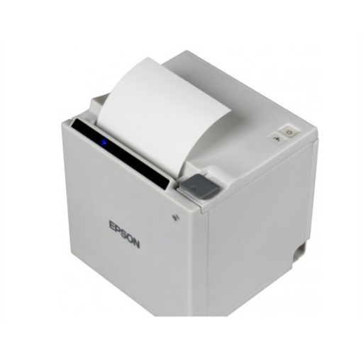 EPSON Blokknyomtató - TM-M30 (121B0) (200mm/s, 203dpi, 80mm, USB/LAN, fehér)