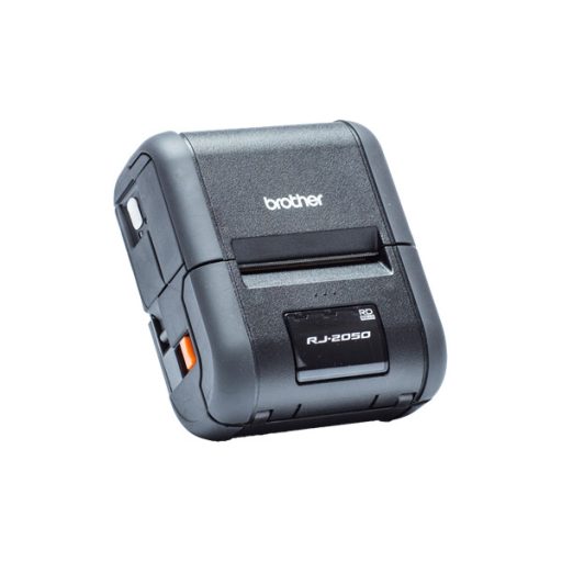 BROTHER Mobil nyomtató (blokk/jegy/dok.) RJ-2050, direkt thermal, 203dpi, WiFi/Bluetooth/USB, 54mm x 1m, IP54, 32 MB