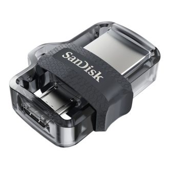   SANDISK Pendrive 173386, MOBIL MEMÓRIA "DUAL DRIVE" m3.0, 128GB, 150MB/s