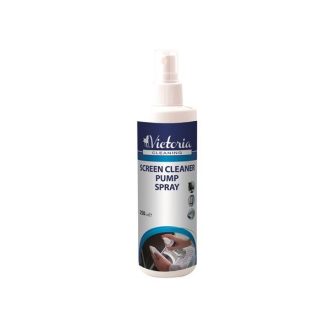   VICTORIA Tisztítófolyadék, képernyőhöz, antisztatikus, pumpás, 250 ml,