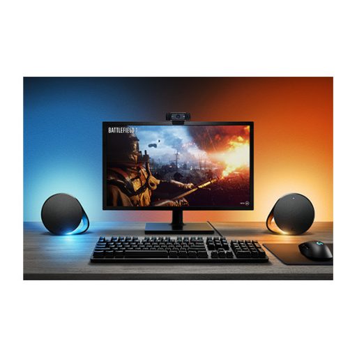 LOGITECH Hangszóró 2.1 - G560 240W Lightsync RGB Gaming Adapteres, Fekete