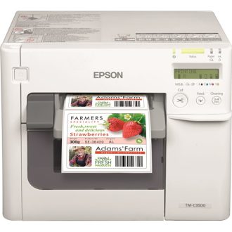   EPSON színes címkenyomtató - ColorWorks C3500 (012CD) (incl. NiceLabel CD)