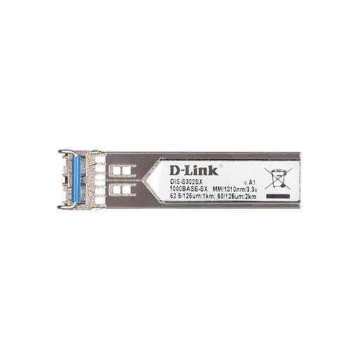 D-LINK Switch Ipari SFP Modul 1000Base-SX Single mód, DIS-S302SX