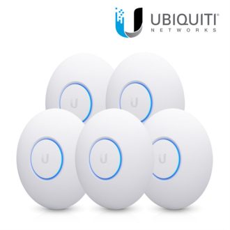   UBiQUiTi Wireless Access Point DualBand 1x1000Mbps,4x4 MU-MIMO, POE nélkül, Falra rögzíthető - UAP-NANOHD-5 (5db/csomag)