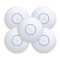 UBiQUiTi Wireless Access Point DualBand 2x1000Mbps, 2,533Gbps,4x4 MU-MIMO, POE nélkül, kültéri - UAP-AC-HD-5(5db/csomag)