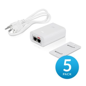   UBiQUiTi POE Adapter 2x100Mbps, 24VDC @ 1.0A - POE-24-24W-5P (5db/csomag)