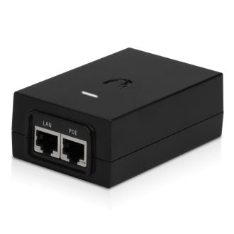 UBiQUiTi POE Adapter 2x100Mbps, 48VDC @ 0.5A - POE-48-24W