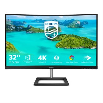   PHILIPS Ívelt VA monitor 31.5" 328E1CA, 3840x2160, 16:9, 250cd/m2, 4ms, 2xHDMI/DisplayPort, hangszóró