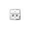 LEGRAND Program Mosaic LCS2 RJ45 aljzat Cat 5e UTP, 1 modul, fehér