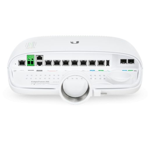 UBiQUiTi EdgePoint Router 6x1000Mbps (POE) + 2x1000Mbps SFP Combo, kültéri, vízálló - EP-R8
