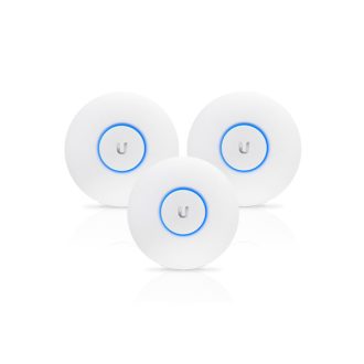   UBiQUiTi Wireless Access Point DualBand 2x1000Mbps, 3x3 MIMO, kültéri, POE tápegység nélkül - UAP-AC-PRO-3 (3db/csomag)