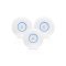 UBiQUiTi Wireless Access Point DualBand 2x1000Mbps, 3x3 MIMO, kültéri, POE tápegység nélkül - UAP-AC-PRO-3 (3db/csomag)