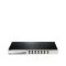 D-LINK Switch 10xGigabit SFP+ 2x10Gigabit kombó SFP+ Menedzselhető, DXS-1210-12SC/E
