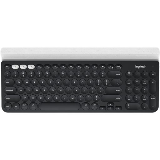 LOGITECH Billentyűzet - K780 Többeszközös Vezeték Nélküli Fehér, US