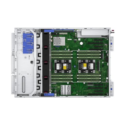 HPE torony szerver ProLiant ML350 Gen10, 8C Xeon-S 4208 2.1GHz, 16GB, no HDD 4xLFF, P208i-a, 1x500W