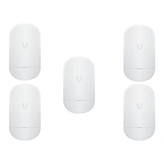   UBiQUiTi Wireless NanoStation 5GHz, 1x1000Mbps, POE tépegység nélkül - LOCO5AC-5 (5db/csomag)