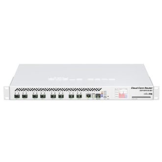   MIKROTIK Cloud Core Router 1x1000Mbps + 8x10Gbit SFP+, Redundáns, Fémházas, Rackes - CCR1072-1G-8S+
