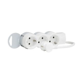   LEGRAND 3x2P+F elosztósor ST, 5m vezetékkel, fehér-szürke