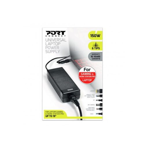 PORT DESIGNS-Port Connect Univerzális Notebook adapter 150W - eu