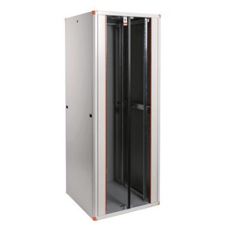   LEGRAND hálózati rack szekrény, 19' 42U SZÉL: 600 MÉLY: 600 MAG: 1894 szürke szimpla üvegajtó / kidönthető hátlap MAX: 1