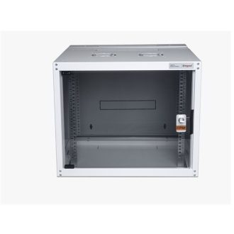   LEGRAND hálózati rack szekrény, 19' 16U SZÉL: 600 MÉLY: 450 MAG: 805 szürke egyrészes, üvegajtós készre szerelt MAX: 45