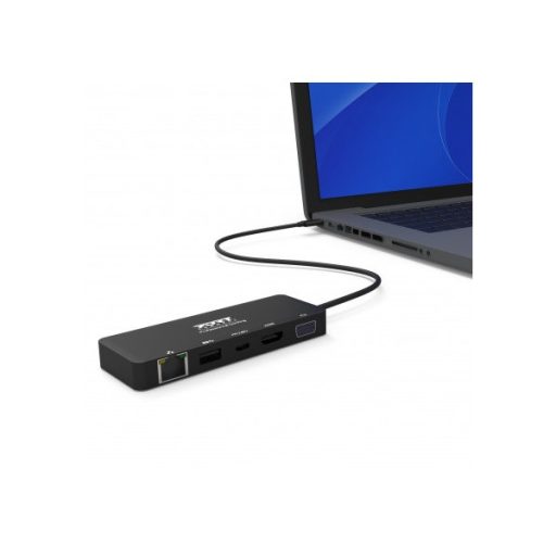 PORT DESIGNS Port Connect - Dokkoló állomás, TYPE C TRAVEL 1 X 4K PD 85W