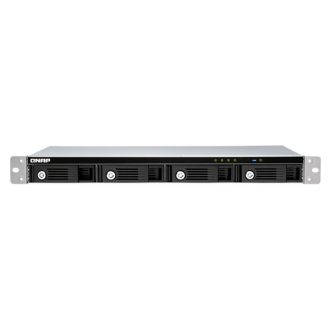   QNAP NAS 4 fiókos RAID bővítőegység, NAS-hoz és PC-hez, 1xUSB3.2 (Type-C), Rackes - TR-004U