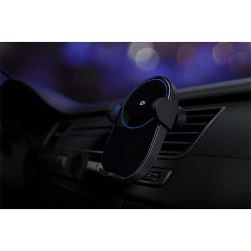XIAOMI Mi 20W Wireless Car Charger autós vezeték nélküli töltő, Fekete