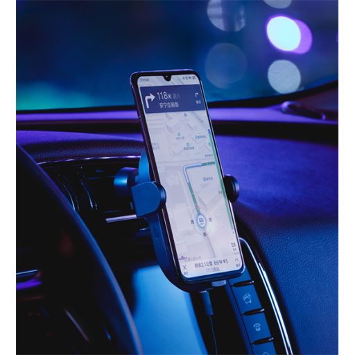 XIAOMI Mi 20W Wireless Car Charger autós vezeték nélküli töltő, Fekete
