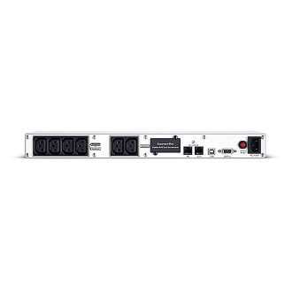   CYBERPOWER UPS OR600ERM1U (6xIEC C13) 600VA 360W 230V RACK szünetmentes tápegység + USB, LINE-INTERACTIVE