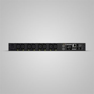 CYBERPOWER PDU, switched RACK, 1U, 12A (UL) 10A (CE). 8x C13