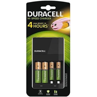 DURACELL CEF14 töltő+2db AA 2db AAA