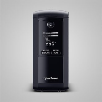   CYBERPOWER UPS, VP700EILCD, 6x C13, 700VA 390W 230V szünetmentes tápegység + USB LINE-INTERACTIVE