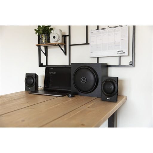TRUST Mélyhangsugárzós 2.1 hangszórókészlet 23696 (Yuri 2.1 Speaker Set)