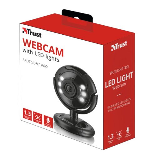 TRUST Webkamera 16428 (SpotLight Pro Webcam with LED lights)
