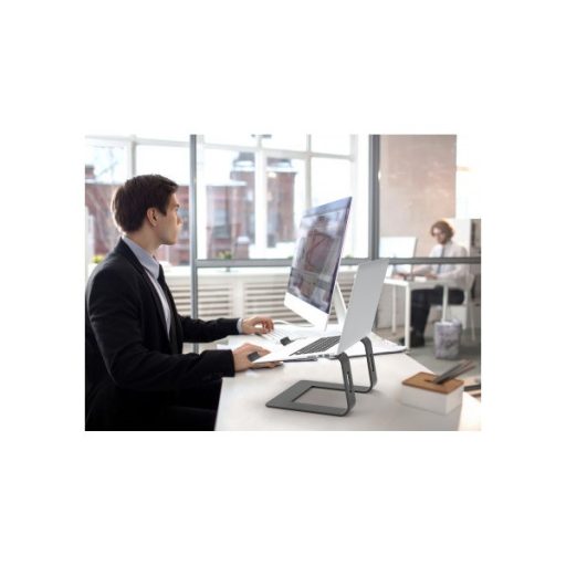 PORT DESIGNS-Port Connect Notebook állvány 10-15,6"-ig, ergonomikus, alumínium