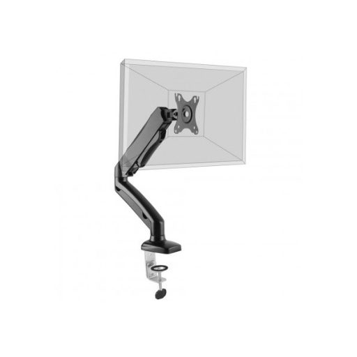 PORT DESIGNS-Port Connect Asztali monitor állvány - 75x75/100x100, 32"-ig, max 8 kg, forgatható, dönthető