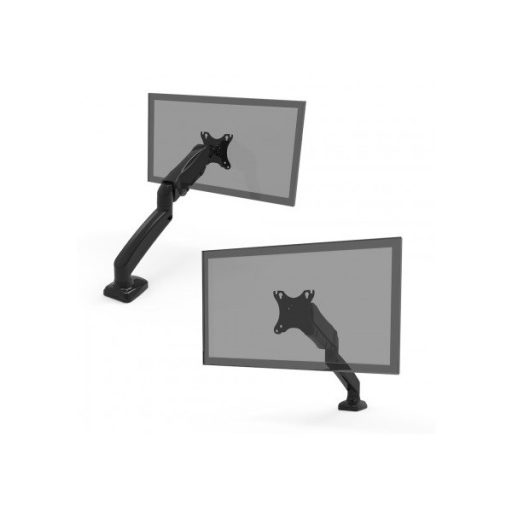 PORT DESIGNS-Port Connect Asztali monitor állvány - 75x75/100x100, 32"-ig, max 8 kg, forgatható, dönthető