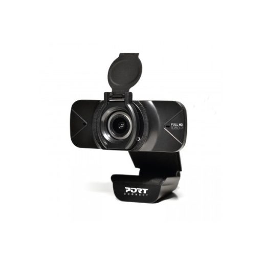 PORT DESIGNS Webkamera Full HD (1920x1080), USB-C/USB, mikrofon, 1,5 m