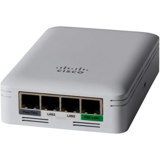   CISCO Wireless Access Point DualBand 3x1000Mbps, 1167Mbps, 2x2 MU-MIMO, beltéri, falra rögzíthető - CBW145AC-E